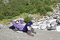 Chris, below Brenndalsbreen